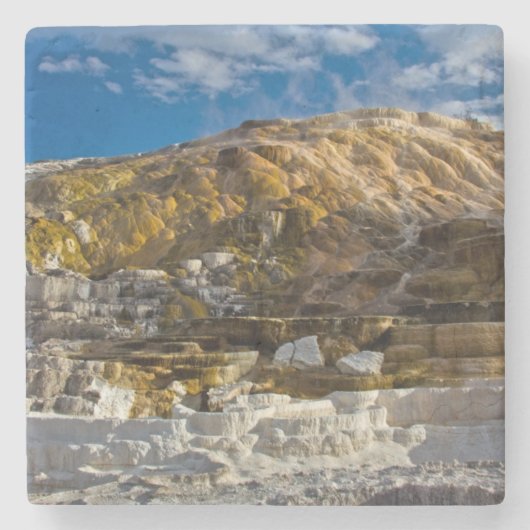 Mammutheiße Quelle Steinuntersetzer (Vorderseite)