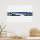 Mammutsicht Poster (Küche)