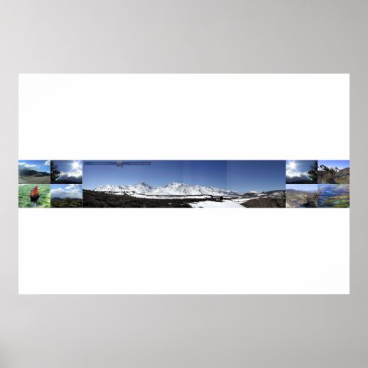 Mammutsicht Poster (Vorne)