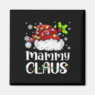 Mammy Claus Weihnachtsmannmütze Weihnachts Weihnac Magnet