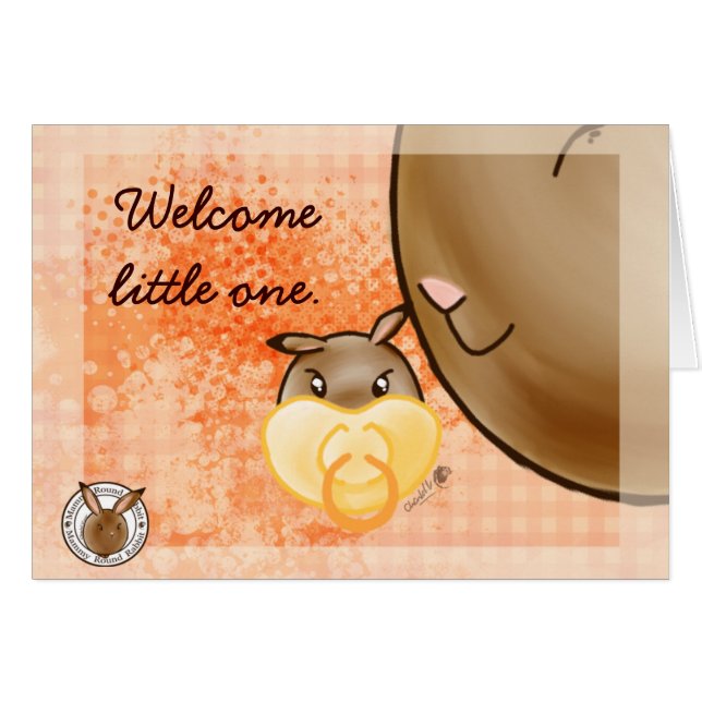 Mammy Round Rabbit-little one (Vorderseite (Horizontal))