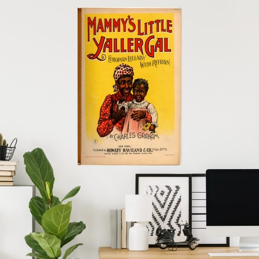 Mammy's kleiner Gal Poster (Heimbüro)