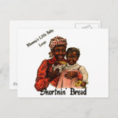 Mammy's Little Baby Lieben Shortnin' Brot Postkarte (Vorne/Hinten)