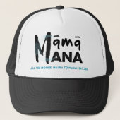 MĀMŌ MANA "all the moons" Trucker Hat Truckerkappe (Vorderseite)