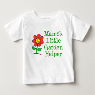 Mamos kleiner Gartenhelfer Baby T-shirt