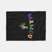 Mamou Mardi Gras Chicken Fleecedecke (Vorderseite (Horizontal))