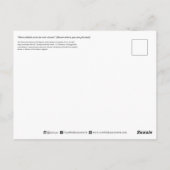 "Mamulaklak" (Bloom) Filipino Motivierend Postkarte (Rückseite)