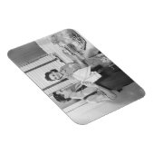 Man and Woman Doing Dishes Magnet (Rechte Seite)