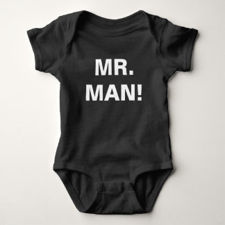 Man baby boy Shirt, Bodysuit, Jumper Baby Strampler