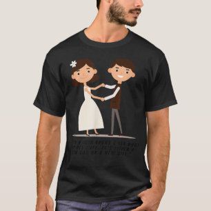 Man Car CoupleBride Squad Wedding Geschenk T-Shirt