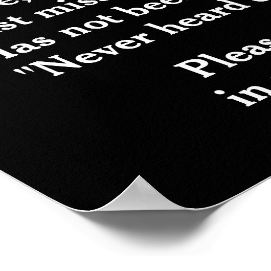 Man Cave Art - Plakatdruck Poster (Ecke)