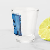 Man Cave Blue Crystals Schnapsglas (Rechts)