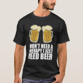 Man cave Craft beer Drunken T-Shirt (Vorderseite)