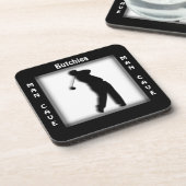Man Cave CUSTOMIZE Golf Untersetzer (Linke Seite)