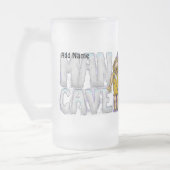 Man Cave Frosty Tasse (benutzerdefinierbar) (Links)