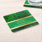 Man Cave Funny Beer Rechteckiger Pappuntersetzer (angewinkelt)