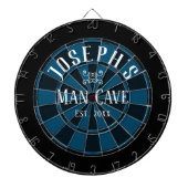 Man Cave Individuelle Name Dartscheibe (vorne)