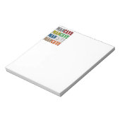 Man Cave Notizblock (Rotiert)