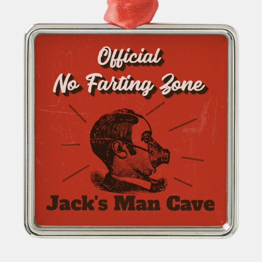 Man Cave Ornament - Keine Farbezone! (Vorne)