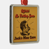 Man Cave Ornament - Keine Farbezone! Aus Metall (Rechts)