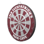 Man Cave Personalisiert Dartscheibe (Vorderseite rechts)