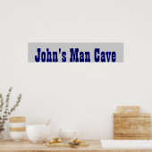 Man Cave Poster (Küche)