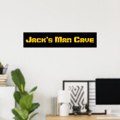Man Cave Poster (Heimbüro)