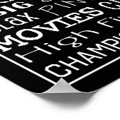 Man Cave Poster (Ecke)