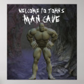 Man Cave Poster (Vorne)