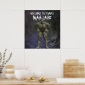 Man Cave Poster (Küche)