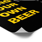 Man Cave Poster FÜGT IHREN NAMEN HINZU (Ecke)