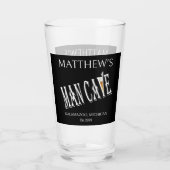 Man Cave Pub Pint Beer Soda Glasses Trinkbehälter Glas (Rückseite)