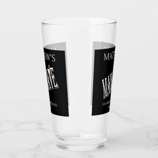 Man Cave Pub Pint Beer Soda Glasses Trinkbehälter Glas (Links)