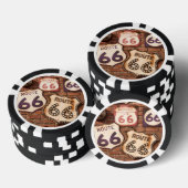 Man Cave Route 66 Art 2 Pokerchips (Stapel)