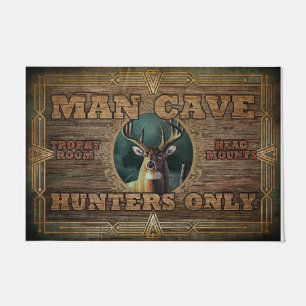Man Cave Rug, Jäger nur  Fußmatte