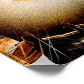 Man Cave Slate Poster (Ecke)