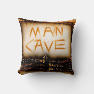 Man Cave Stone Slate Kissen