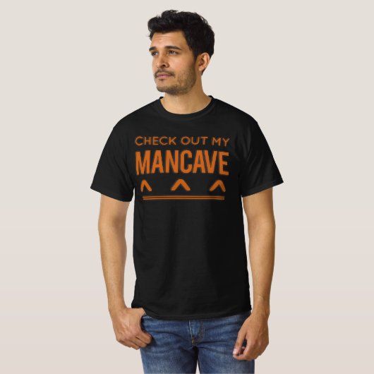 Man Cave T-Shirt (Vorne ganz)
