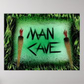 Man Cave Tiki Poster (Vorne)
