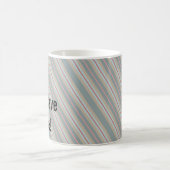 Man Cave Time Stripe Tasse (Mittel)