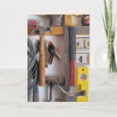 Man Cave - Tools - Vatertag Card Karte (Vorderseite)
