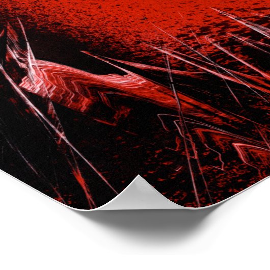 Man Cave Torches Poster (Ecke)