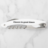 Man Cave White Corkschraube Kellnermesser (Rückseite)