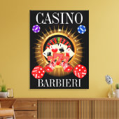 Man Cave Your Casino Leinwand Art (Insitu (Wohnzimmer))