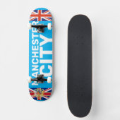 MAN CITY Skateboard (Vorderseite)