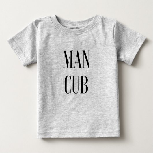 Man Cub Graphic T-Shirt (Vorderseite)