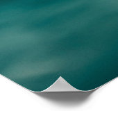 Man diving on pool poster (Ecke)