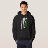 Man Drink Beer St Patricks Day Beer Hoodie (Vorne ganz)