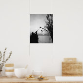 Man Duck Hunting Poster (Küche)
