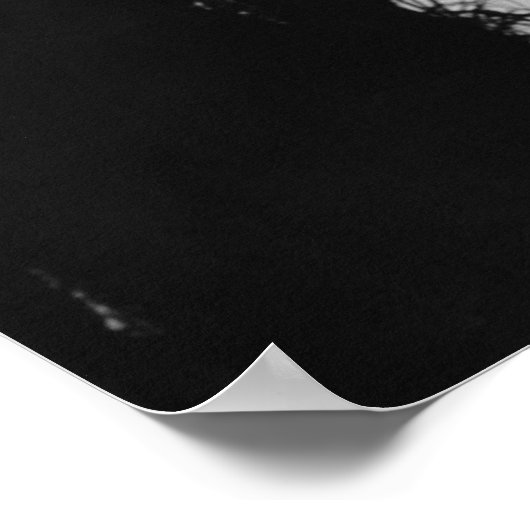 Man Duck Hunting Poster (Ecke)